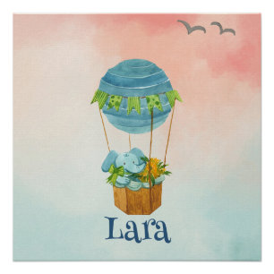 Póster Volar lo más alto posible