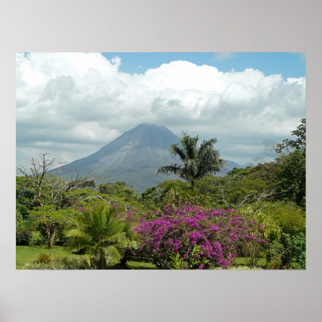 Póster Volcán Arenal - Poster Costa Rica (Frente)