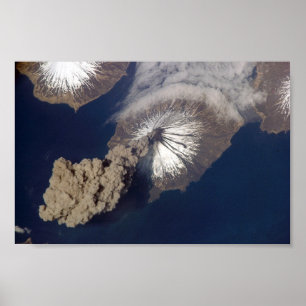 Póster Volcán Cleveland