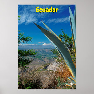 Póster Volcán Cotopaxi, Ecuador