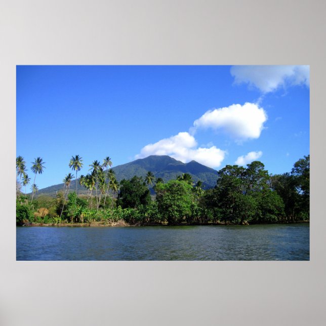 Póster Volcan Maderas (Frente)
