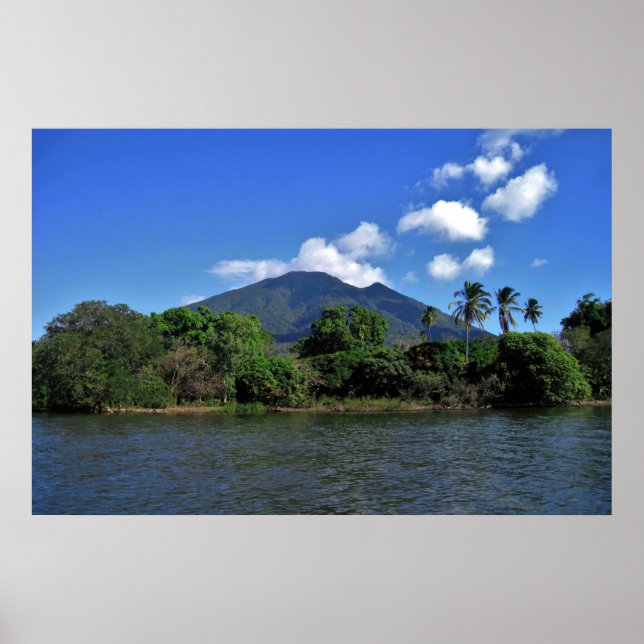 Póster Volcán Maderas (Frente)