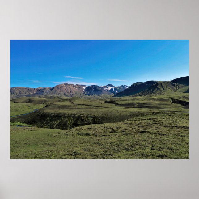 Póster Volcanic Hills (Frente)