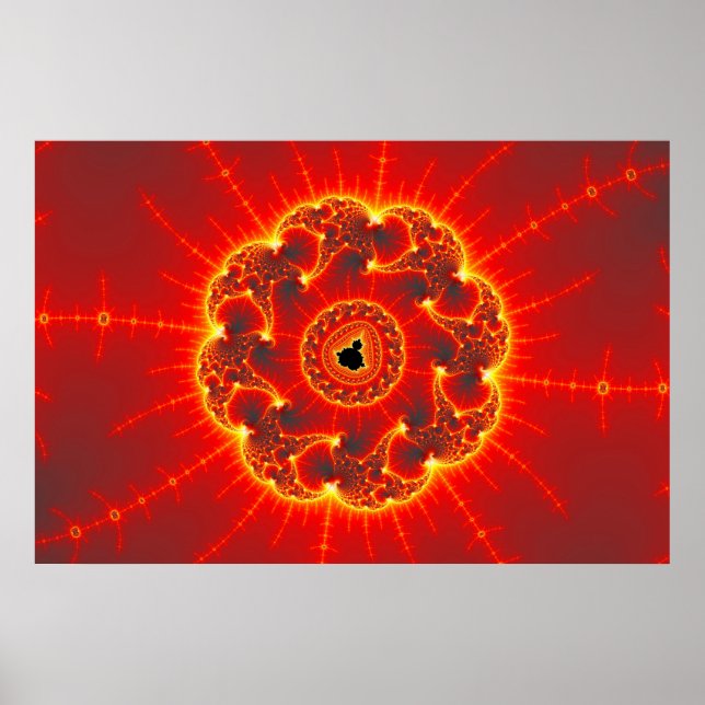 Póster Volcánico (Frente)