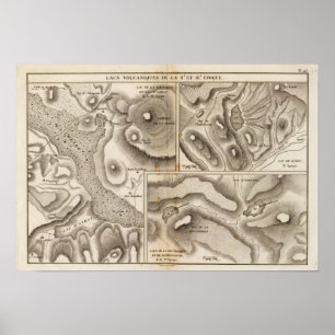 Póster Volcánicos de Lacs