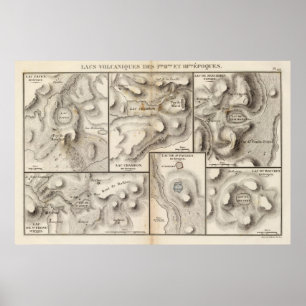 Póster Volcaniques de las lacas