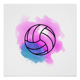 Póster Vóleibol acuático