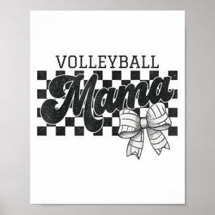Póster Voleibol controlado Mama Coquette Bow Voleibol