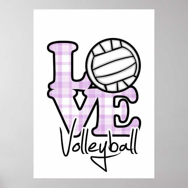Póster Voleibol de amor (Frente)