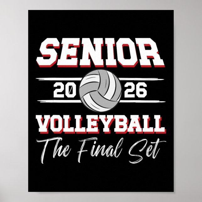 Póster Voleibol Senior 2026 Conjunto Final Voleibol Senio (Frente)