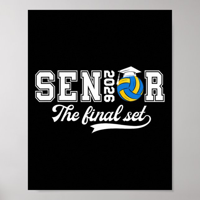 Póster Voleibol Senior 2026 Conjunto Final Voleibol Senio (Frente)