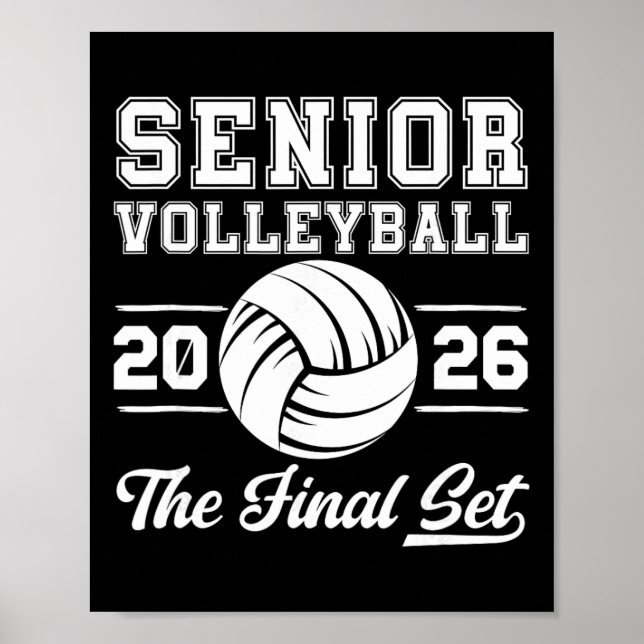 Póster Voleibol Senior 2026 Conjunto Final Voleibol Senio (Frente)