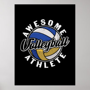 Póster Voleibol   Voleibol asombroso