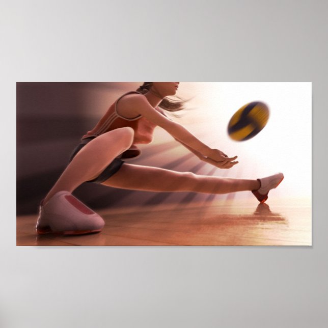 Póster VolleyBall (Frente)