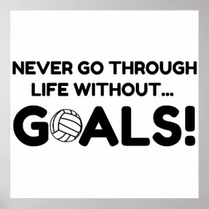 PÓSTER VOLLEYBALL GOALS