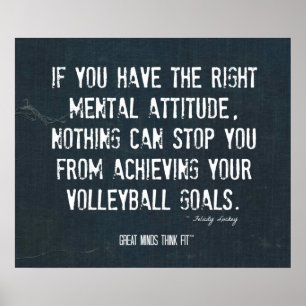 Póster Volleyball Poster 003 - Denim Inspiration