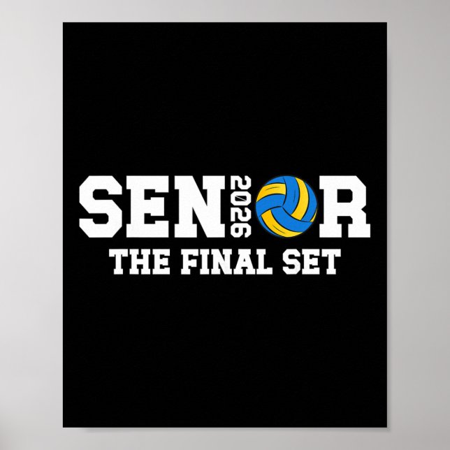 Póster Volleyll Senior 2026 Conjunto Final Senior Volleyl (Frente)