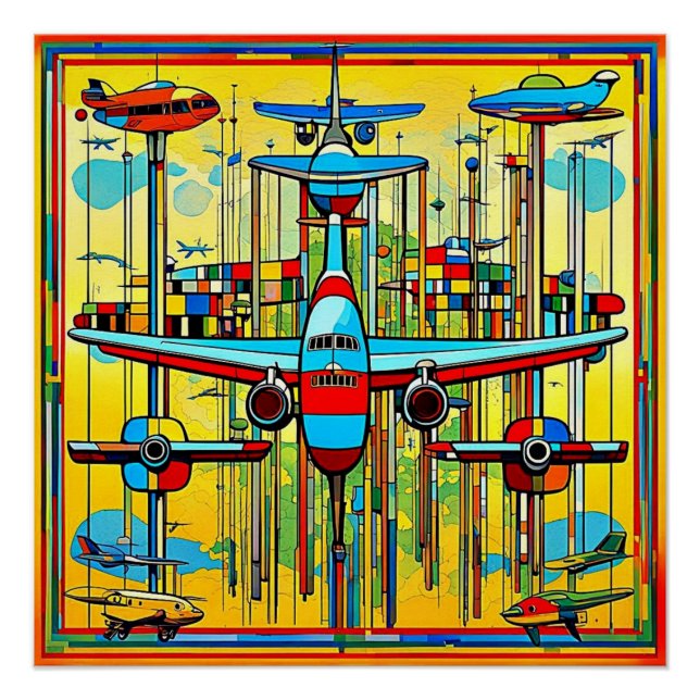 Póster Voló 8 (Anverso)