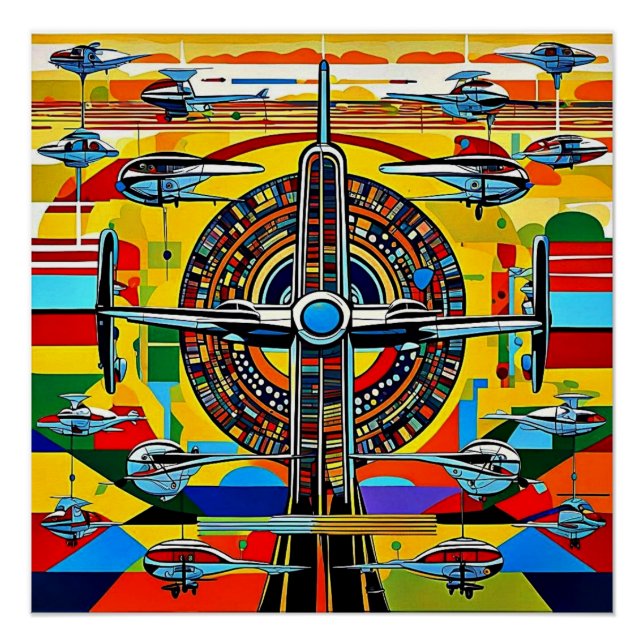 Póster Voló 9 (Anverso)