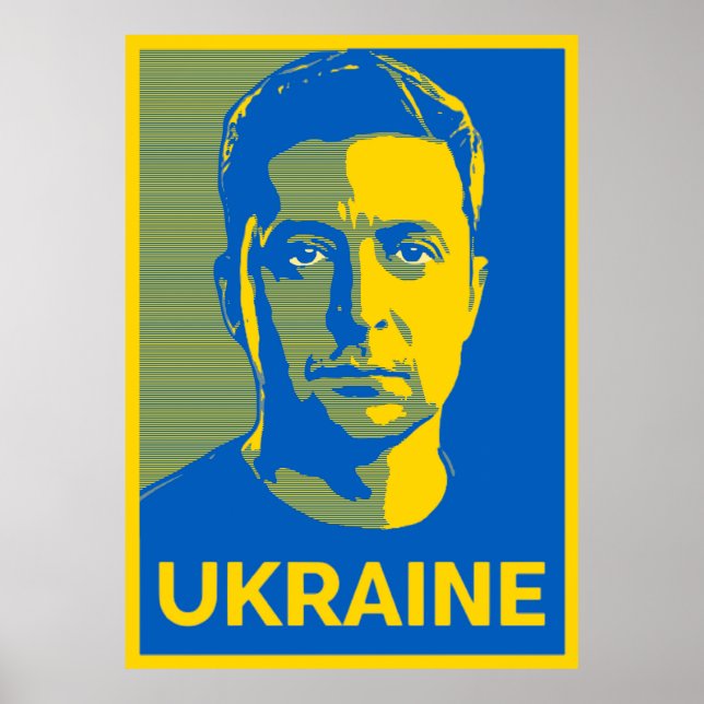 Póster Volodymyr Zelenskyy (Frente)