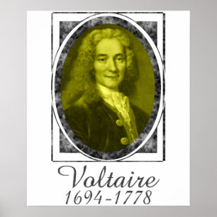 Póster Voltaire
