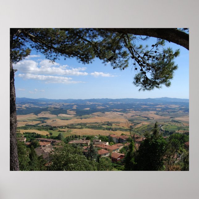 Póster Volterra, Toscana (Frente)