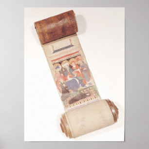 Póster Voluta del obituario, 1406