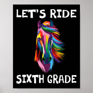 Póster Volvamos al sexto grado a la escuela