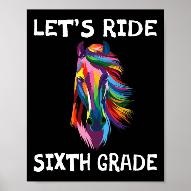 Póster Volvamos al sexto grado a la escuela (Frente)