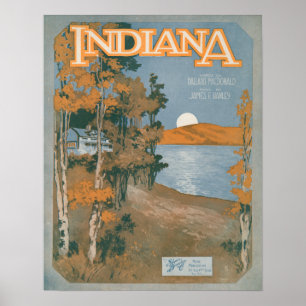 Póster Volver A Casa En Indiana
