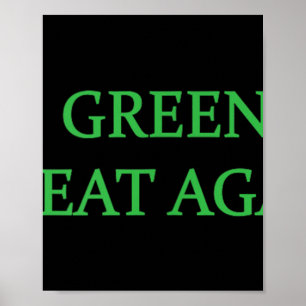 Póster Volver a hacer grande a Groenlandia los hombres de