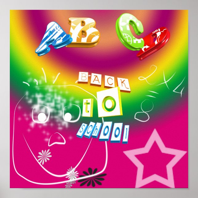 Póster Volver a la escuela (Frente)