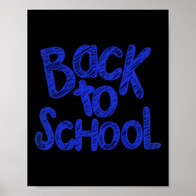 Póster Volver a la escuela (Frente)