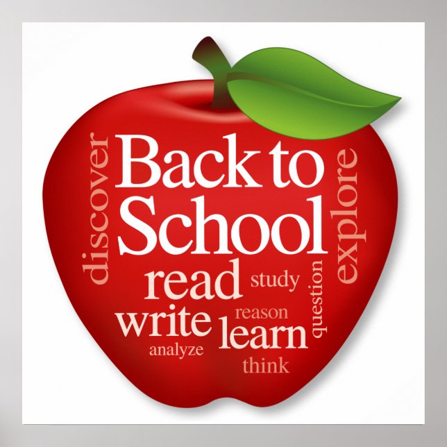 Póster Volver a la escuela (Frente)