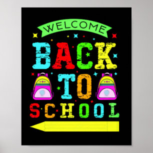Póster Volver A La Escuela 2024