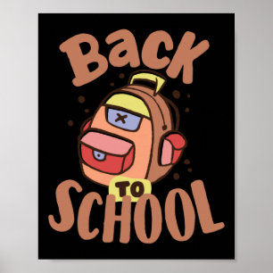 Póster Volver A La Escuela 25