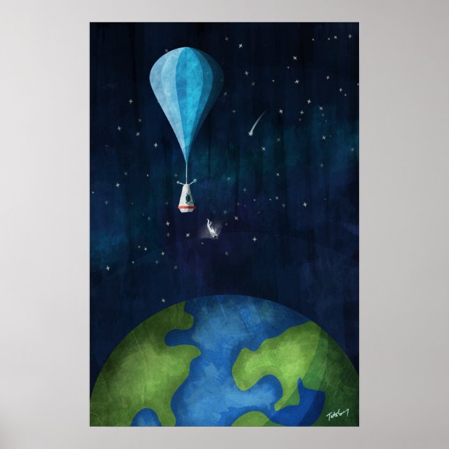 Póster Volver del borde del espacio (Frente)