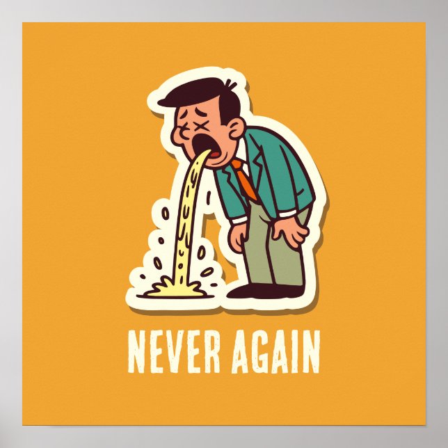 Póster Vomit (Frente)