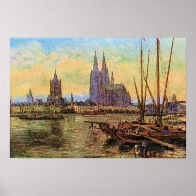Póster Von Astudin, Koeln am Rhein (Frente)