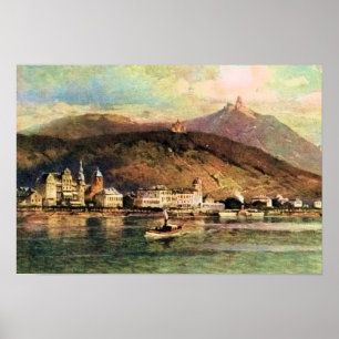 Póster Von Astudin, Koenigswinter am Rhein