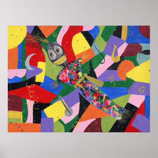 Póster VooDoo Doll Print (Frente)