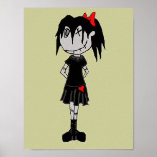 Póster VooDoo Dollies "Angel Truelove"