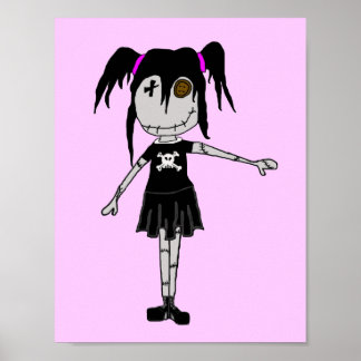 Póster VooDoo Dollies "Felicity Bliss"