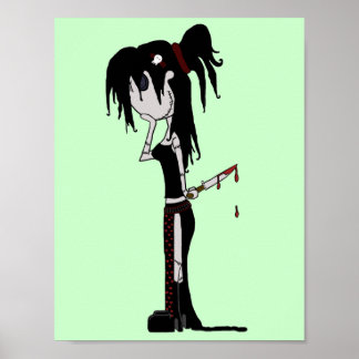 Póster VooDoo Dollies "Lexy Talionis"