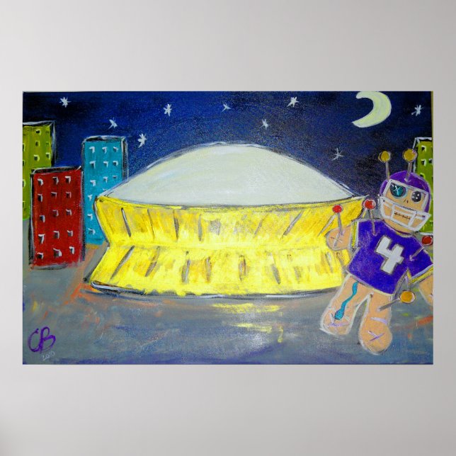 Póster Voodoo sobre los Bayou (Frente)