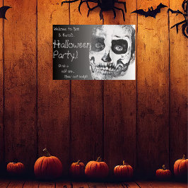Póster Voodoo Sonríe Halloween