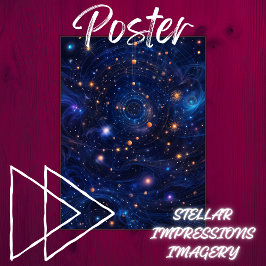 Póster Vortex celeste