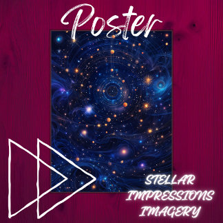 Póster Vortex celeste