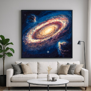 Póster Vortex galáctico
