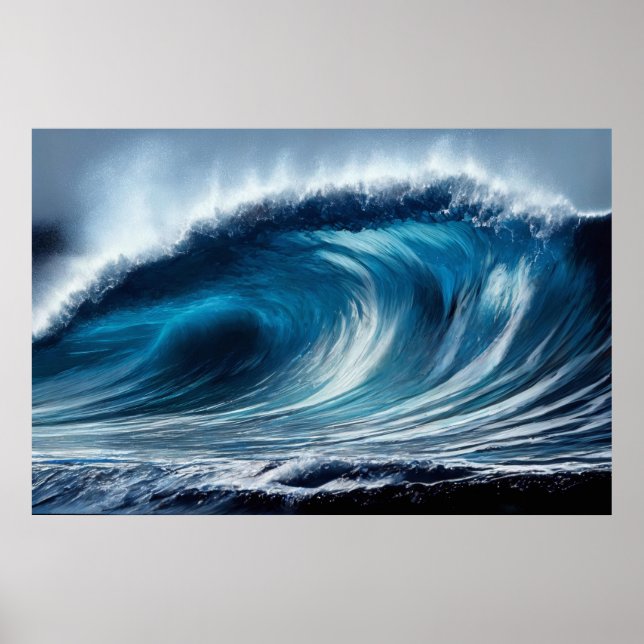 Póster Vórtice Azul (Frente)
